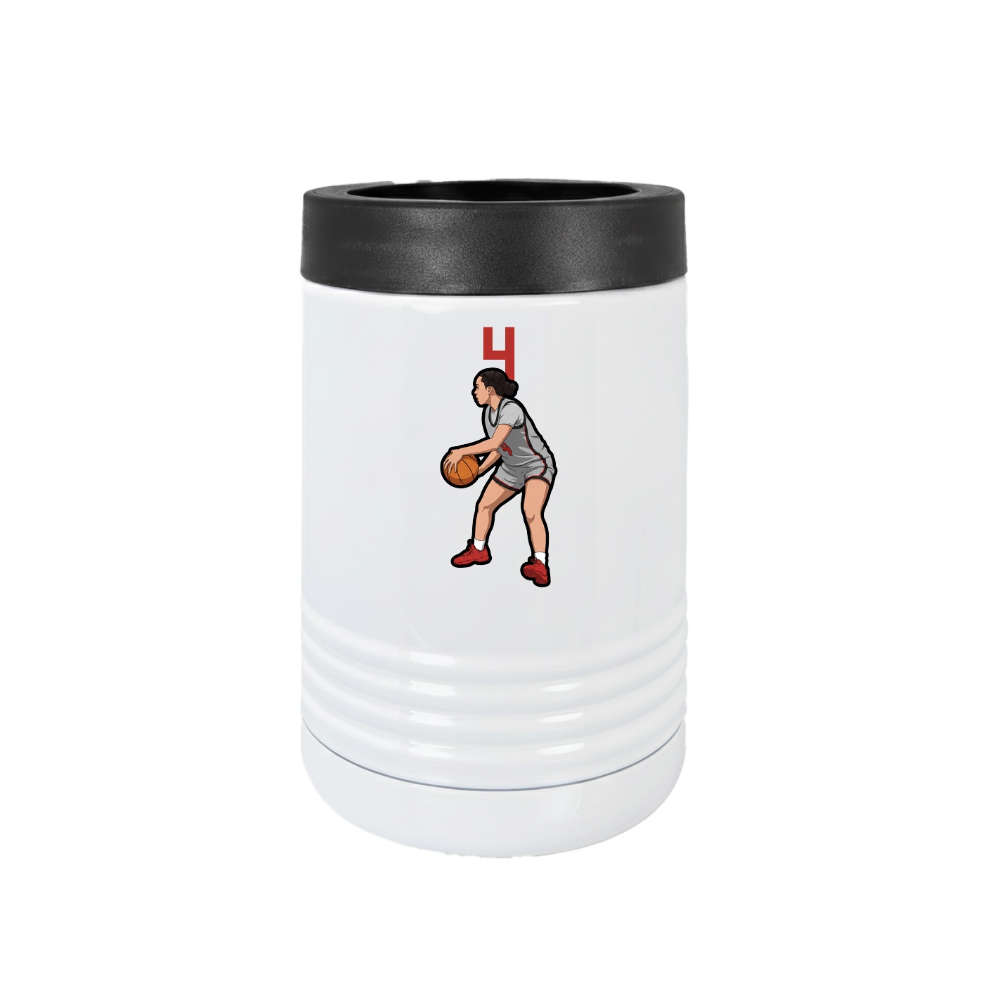 Beverage Holder — Number Top in White