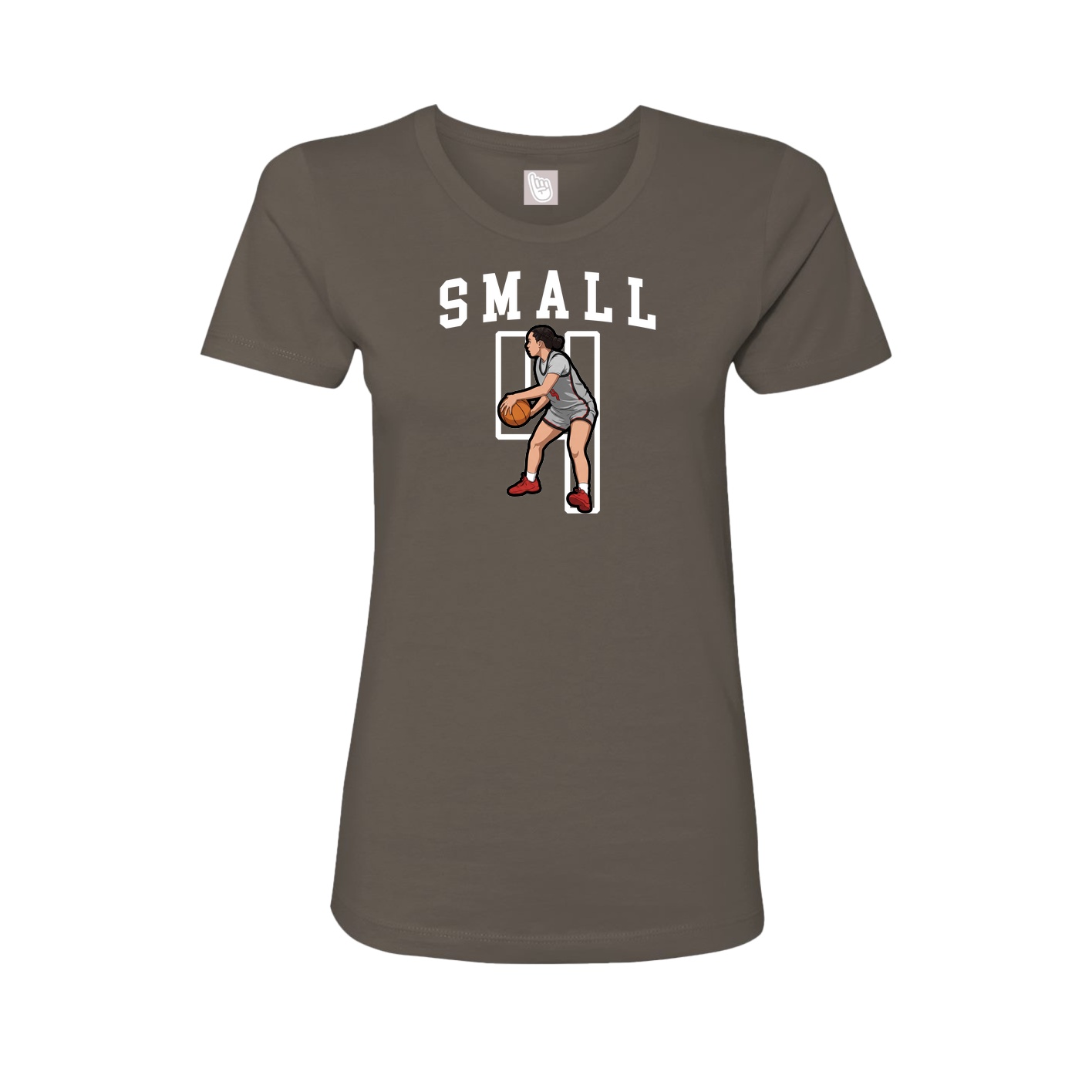 Fitted Women's Tee — Shirsey in Grey