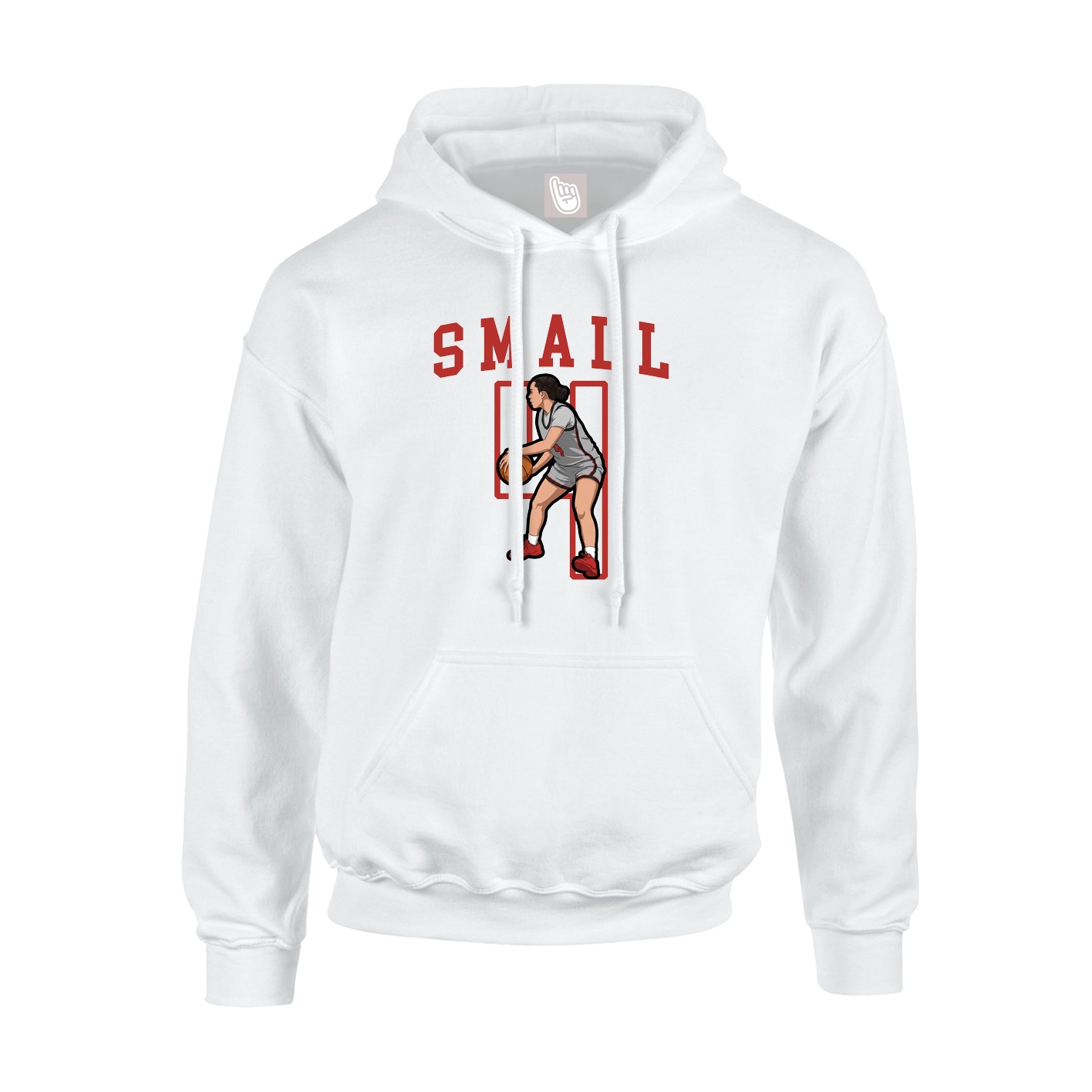 Hoodie — Shirsey in White