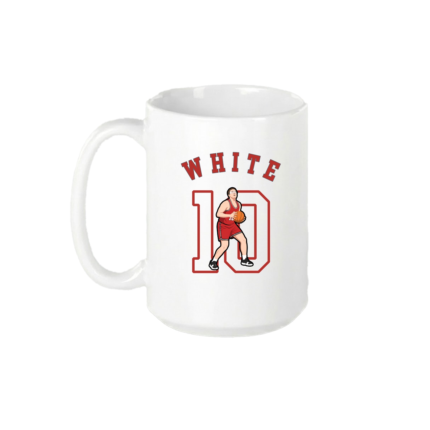 15oz Coffee Mug — Shirsey Arch in White