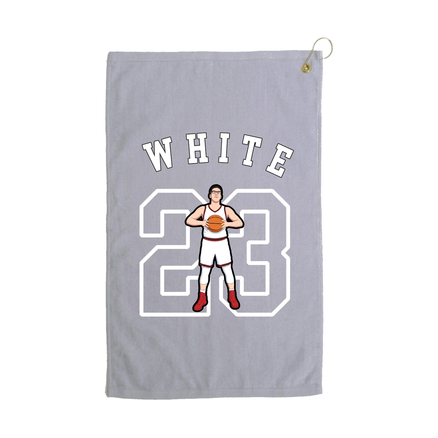 Golf Towel — Shirsey Arch in Grey