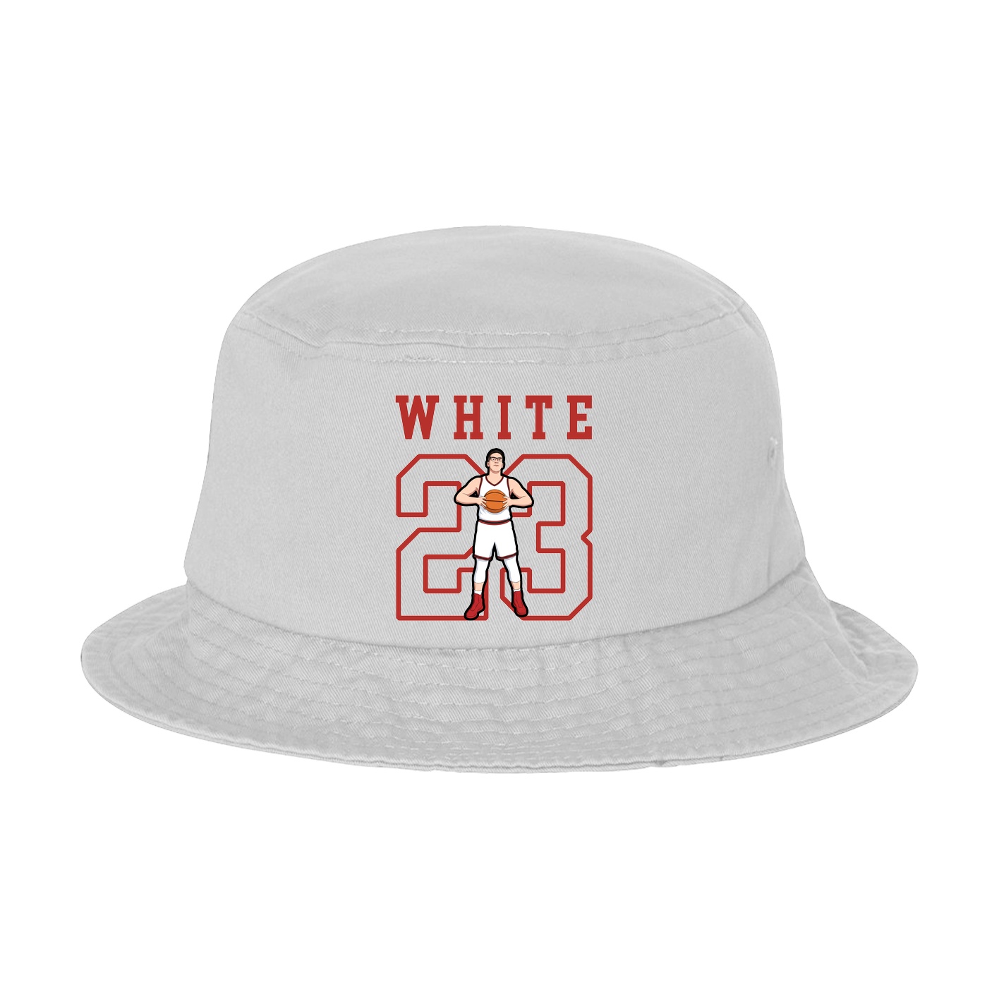 Bucket Cap — Shirsey in White