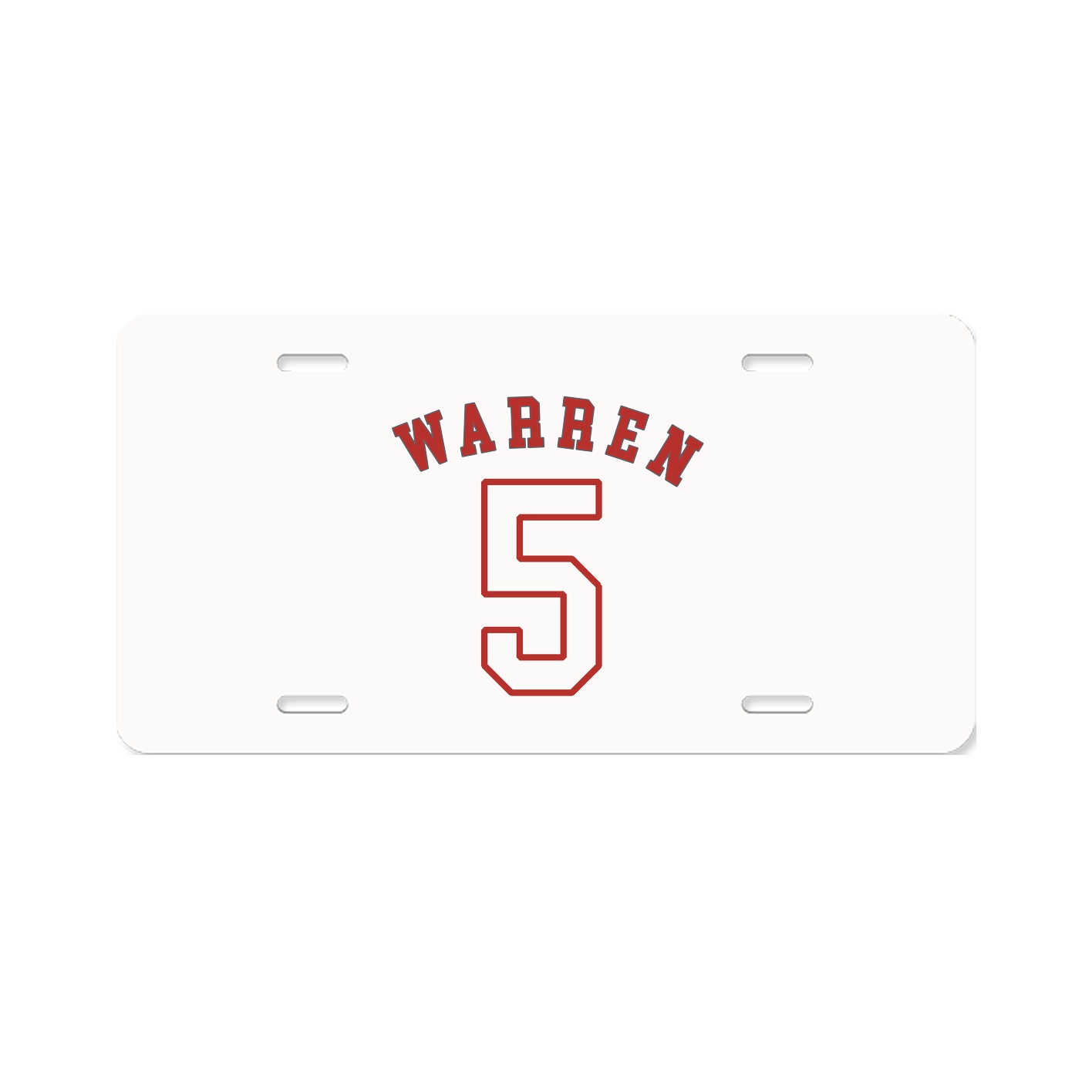 License Plate — Shirsey Arch in Classic