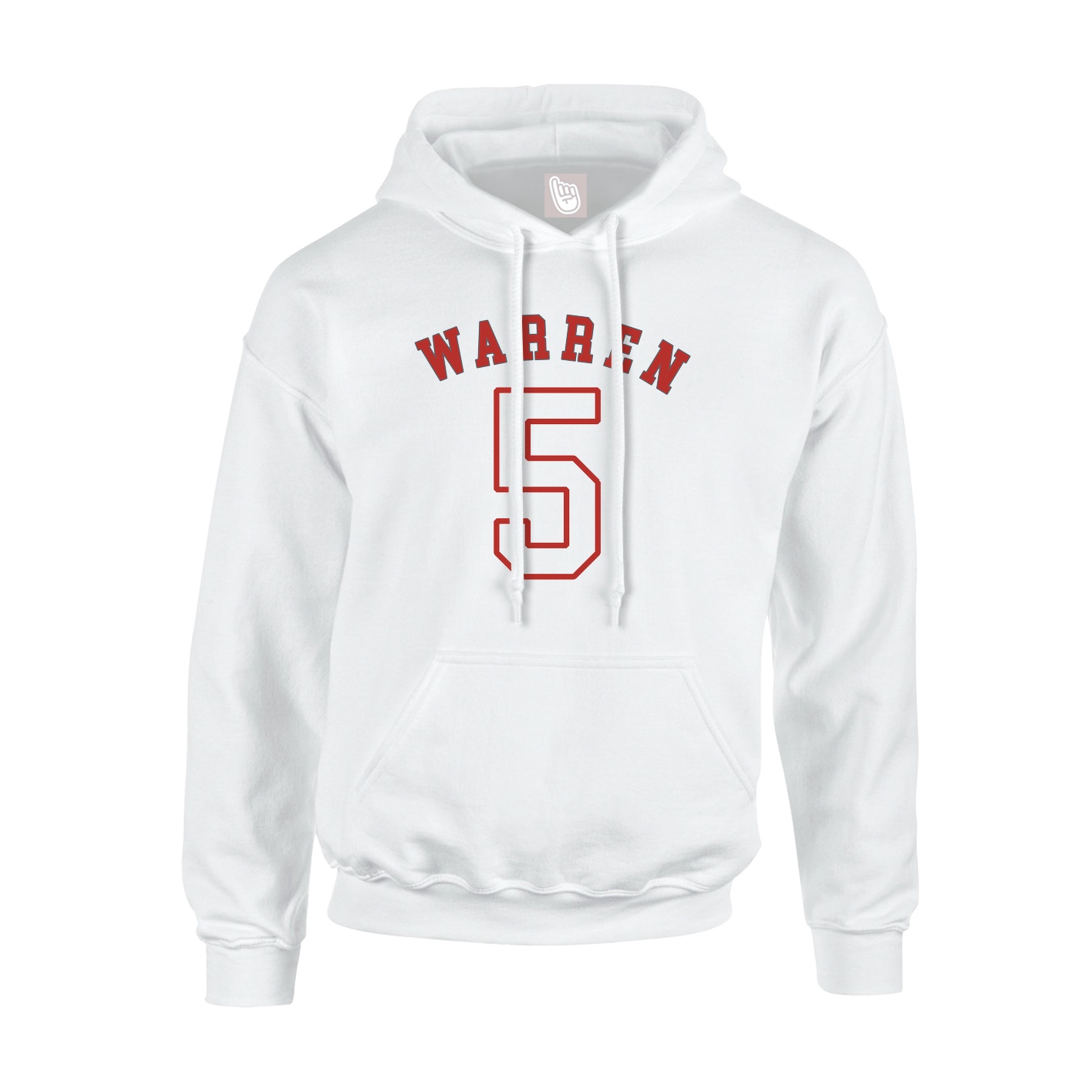 Hoodie — Shirsey Arch in White