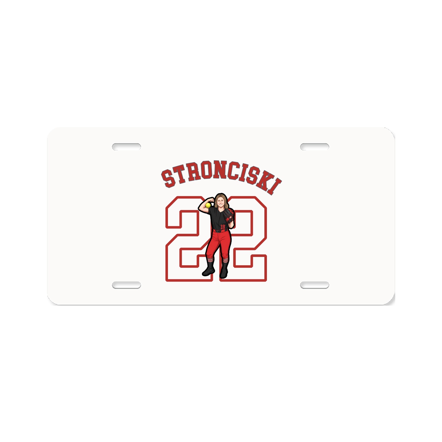 License Plate — Shirsey Arch in Classic
