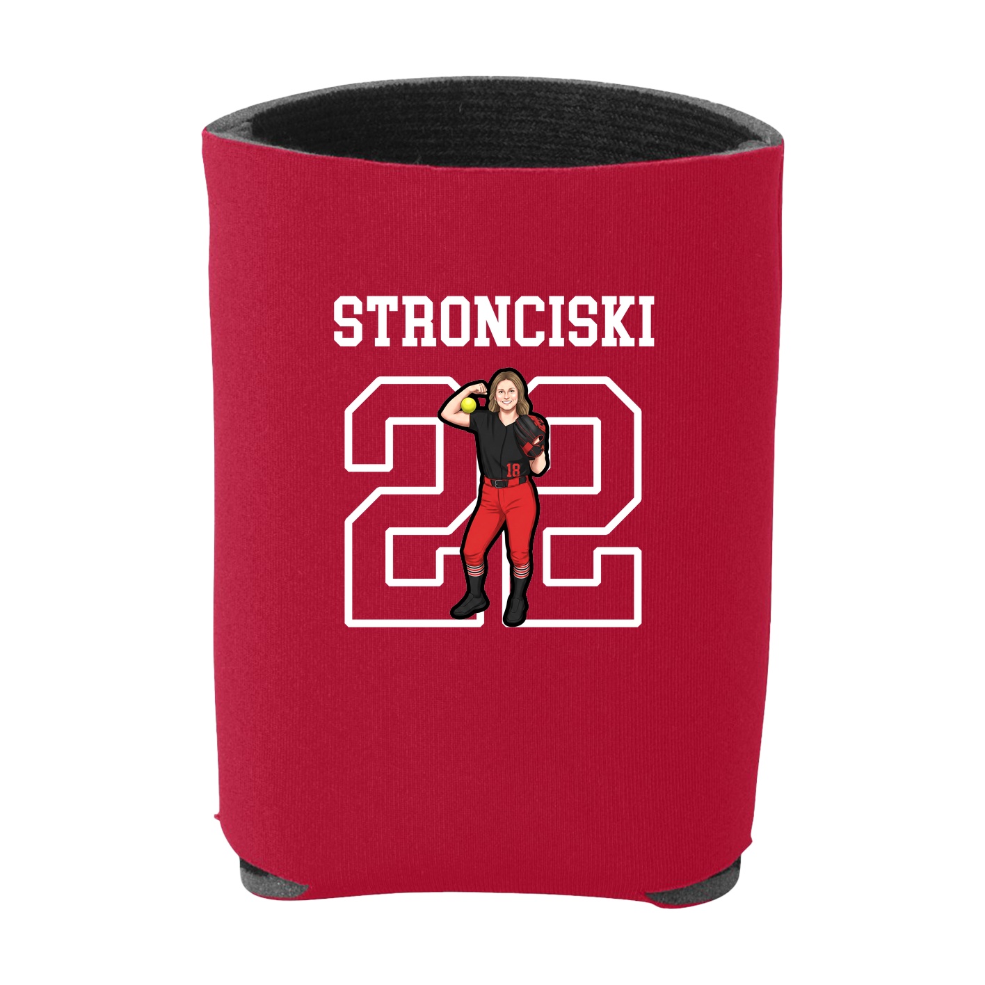 Can Holder — Shirsey in Red
