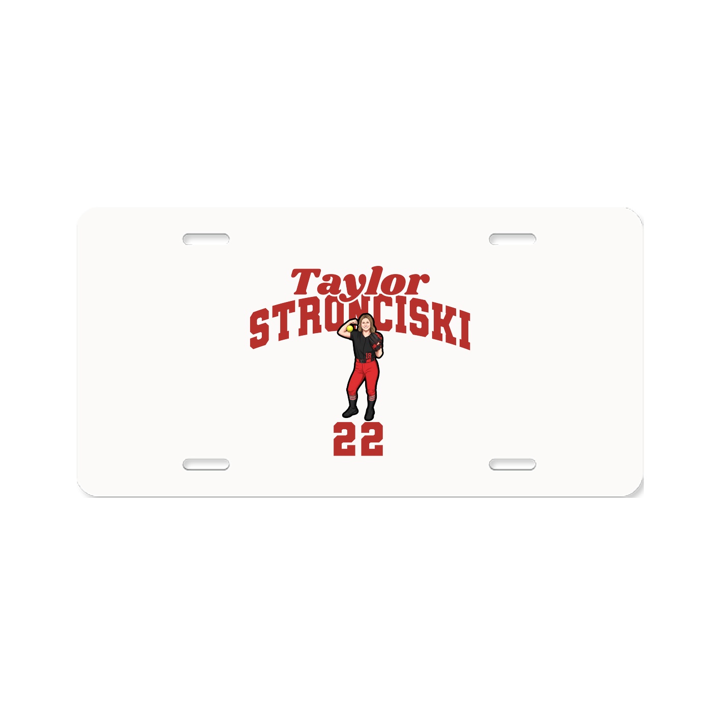 License Plate — Signature Arch in Classic