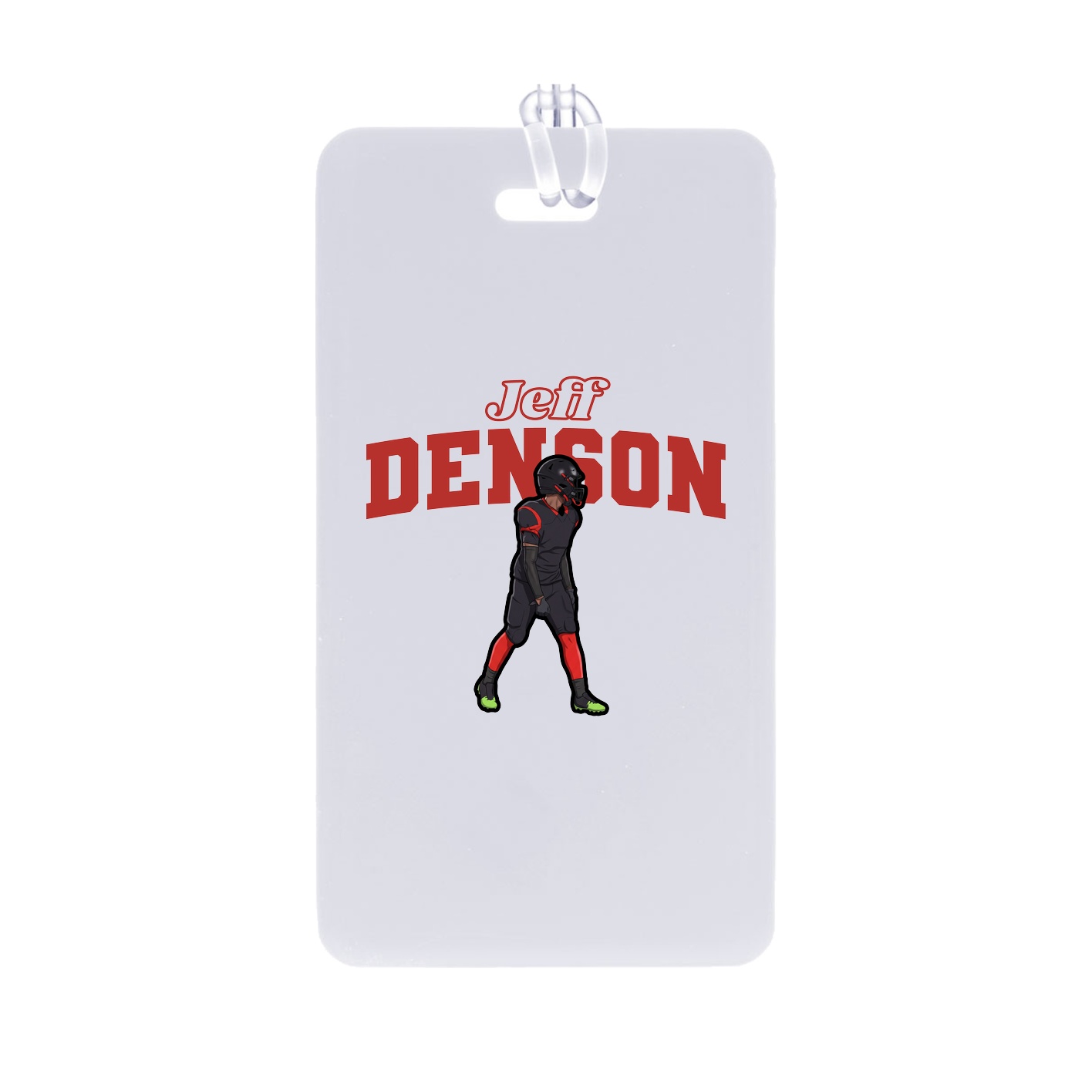 Bag Tag — Name Arch in Classic