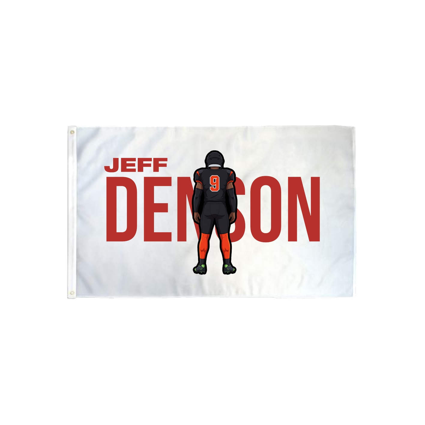 3x5 Flag — Player Name in Classic
