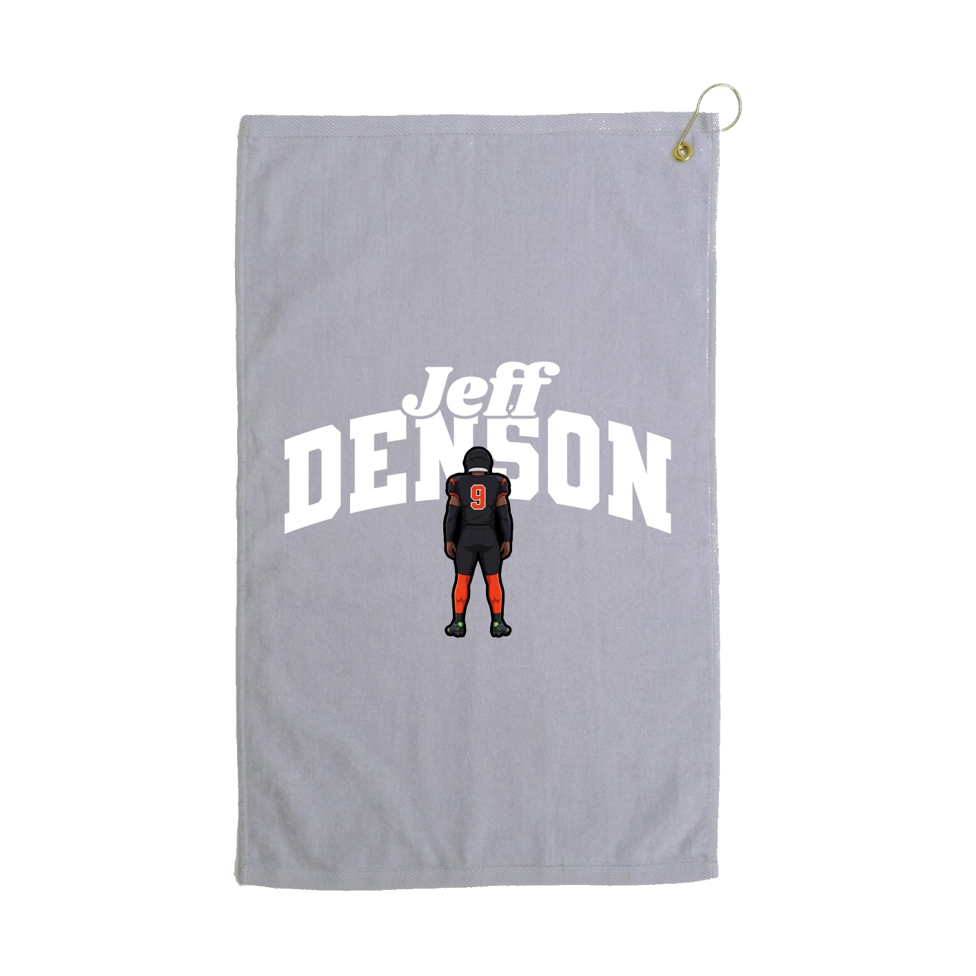 Golf Towel — Signature Arch in Grey