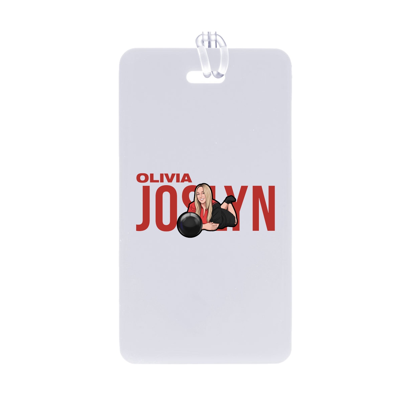 Bag Tag — Player Name in Classic