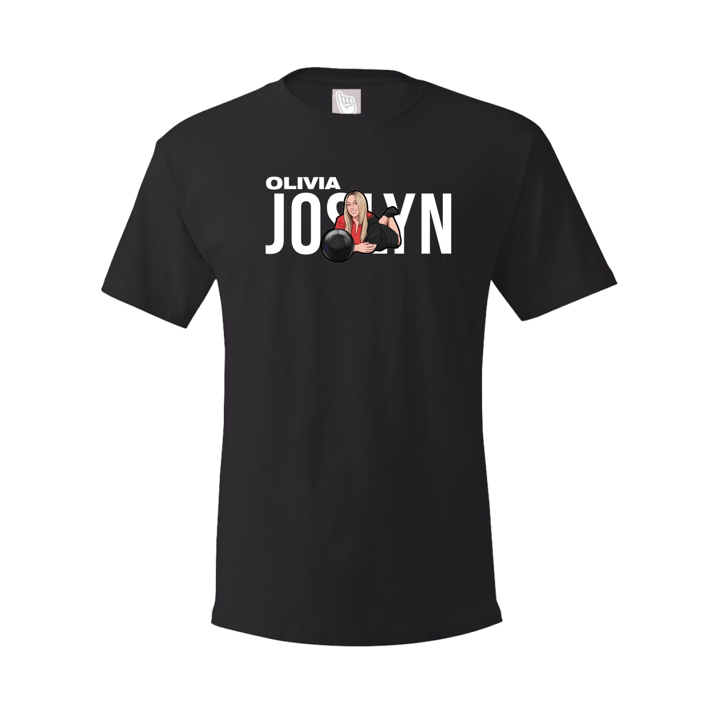 Youth Tee — Player Name in Black