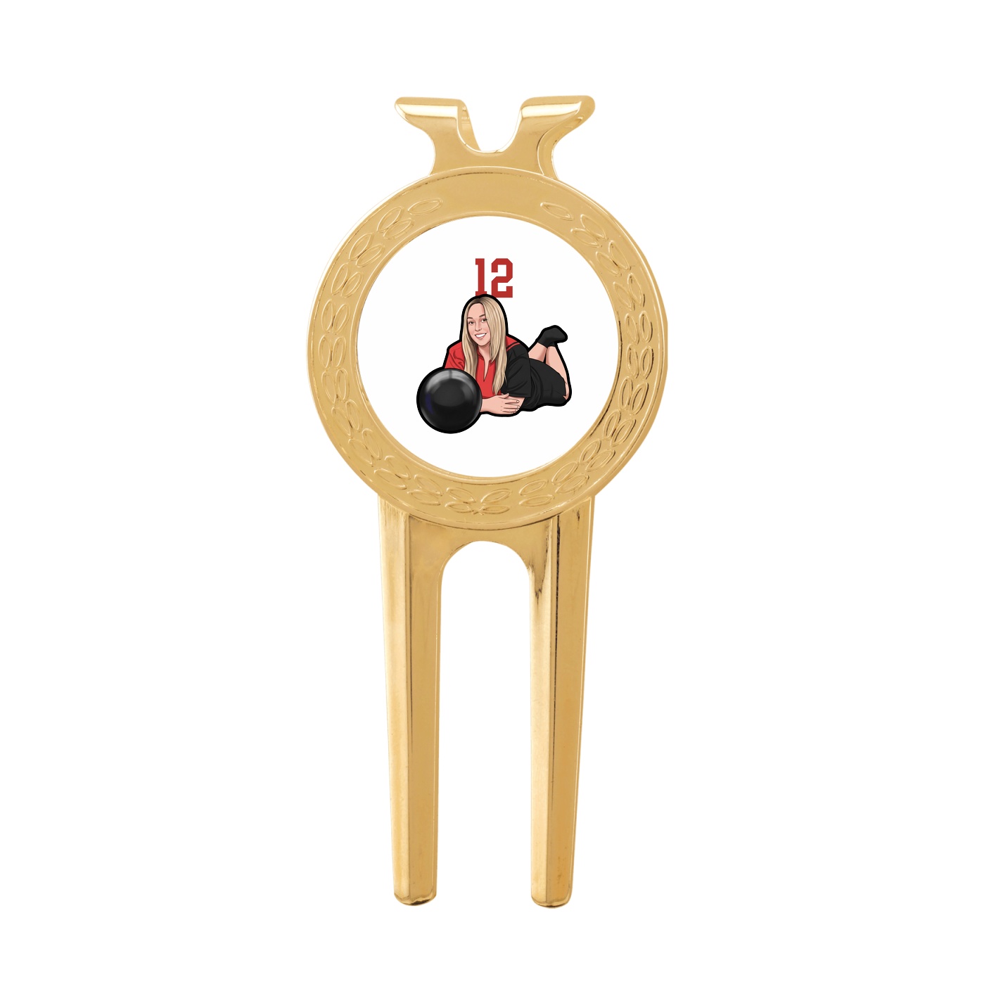 Divot Tool with Ball Marker — Number Top in Classic