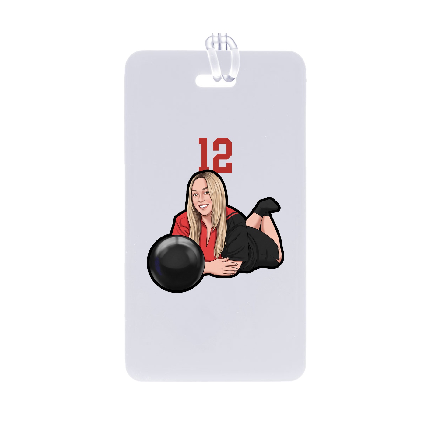 Bag Tag — Number Top in Classic