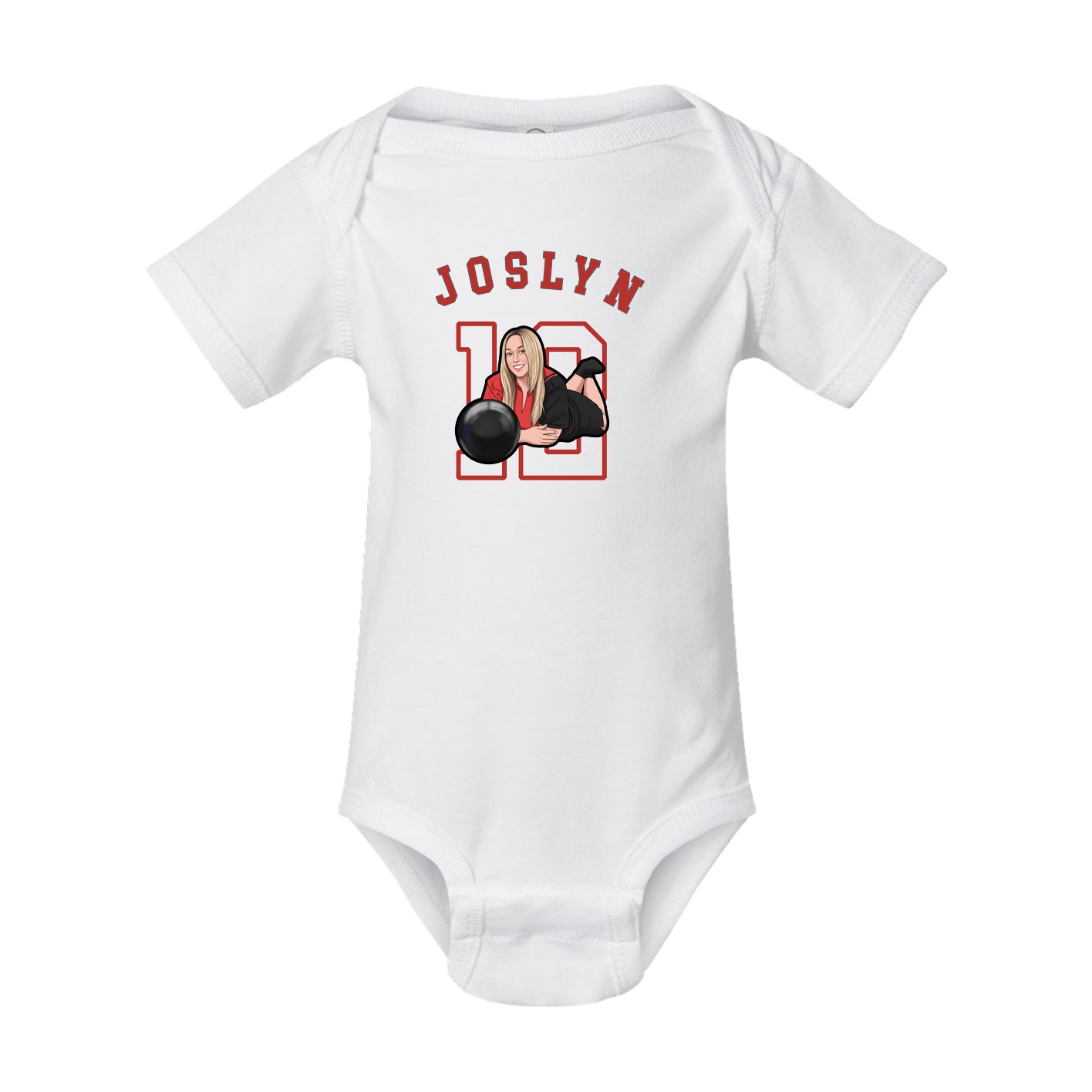 Baby Onesie — Shirsey Arch in White