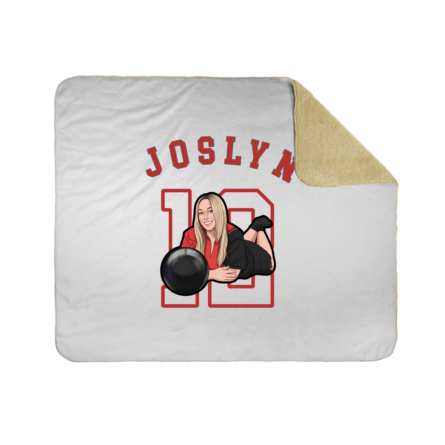 Throw Blanket — Shirsey Arch in White