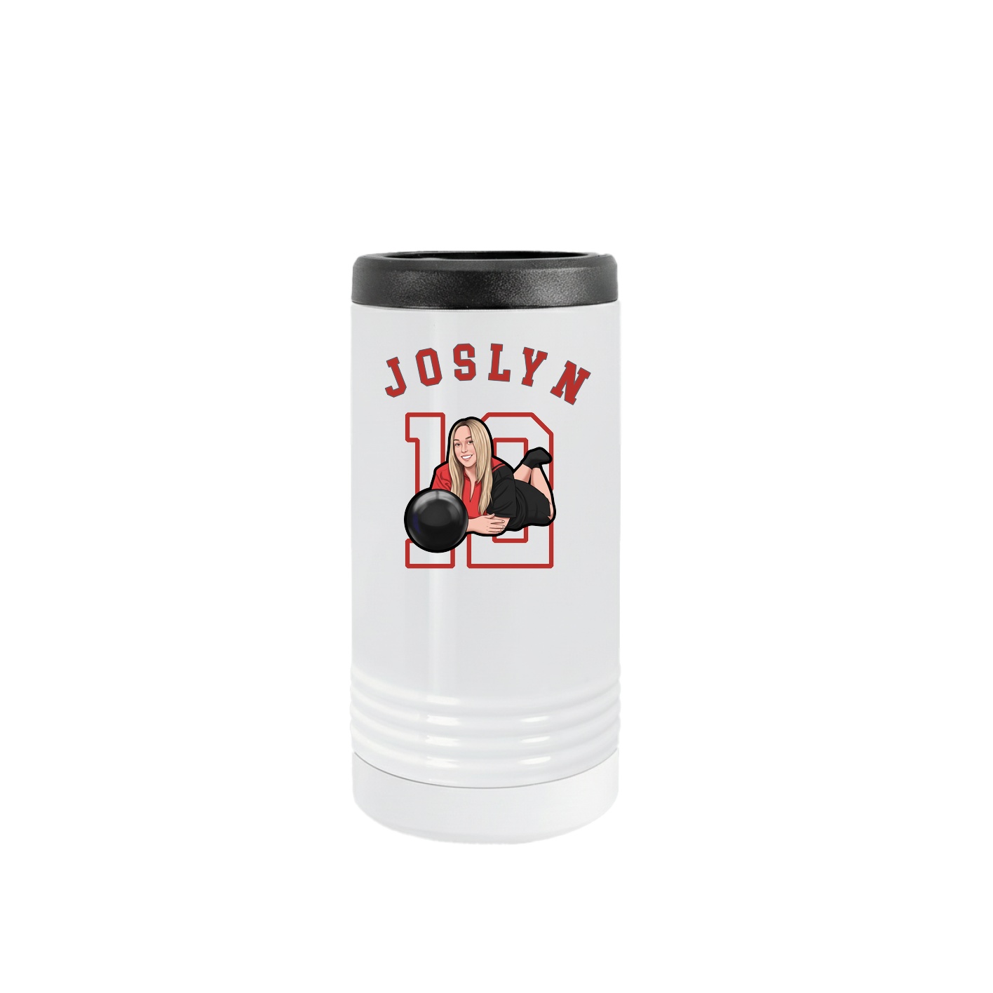Slim Beverage Holder — Shirsey Arch in White