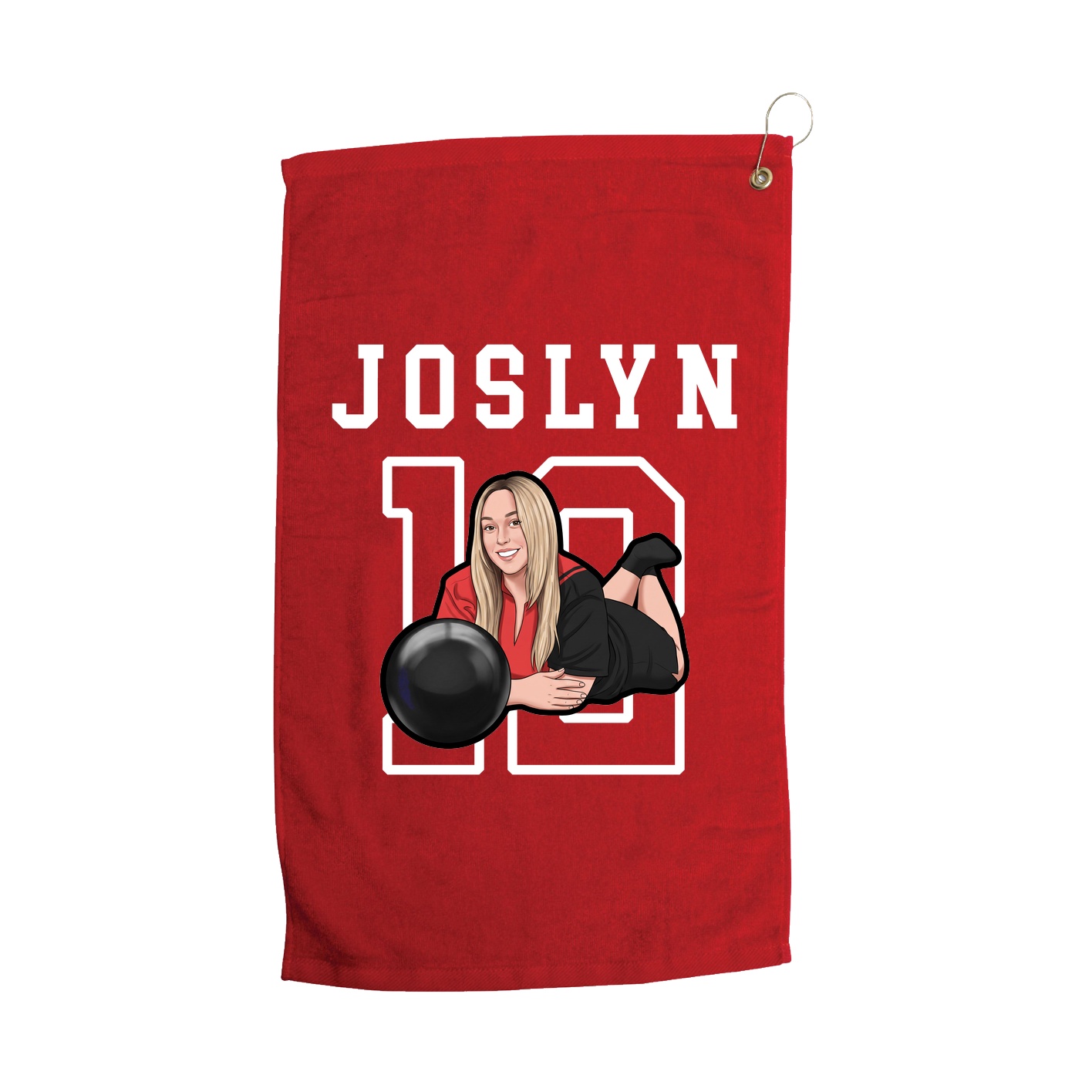 Golf Towel — Shirsey in Red