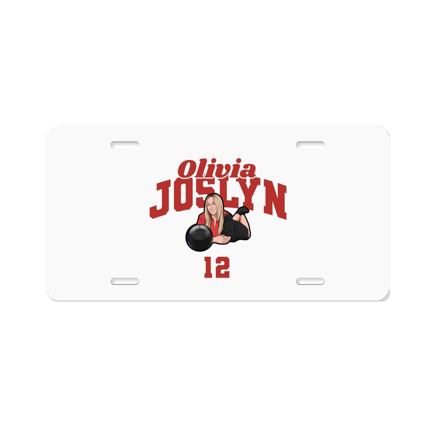License Plate — Signature Arch in Classic