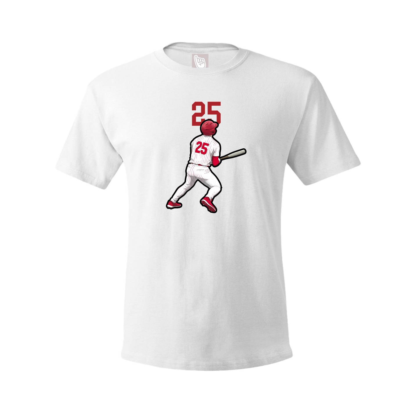 Tee — Number Top in White