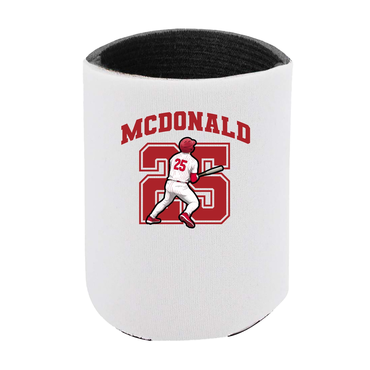 Can Holder — Number in White
