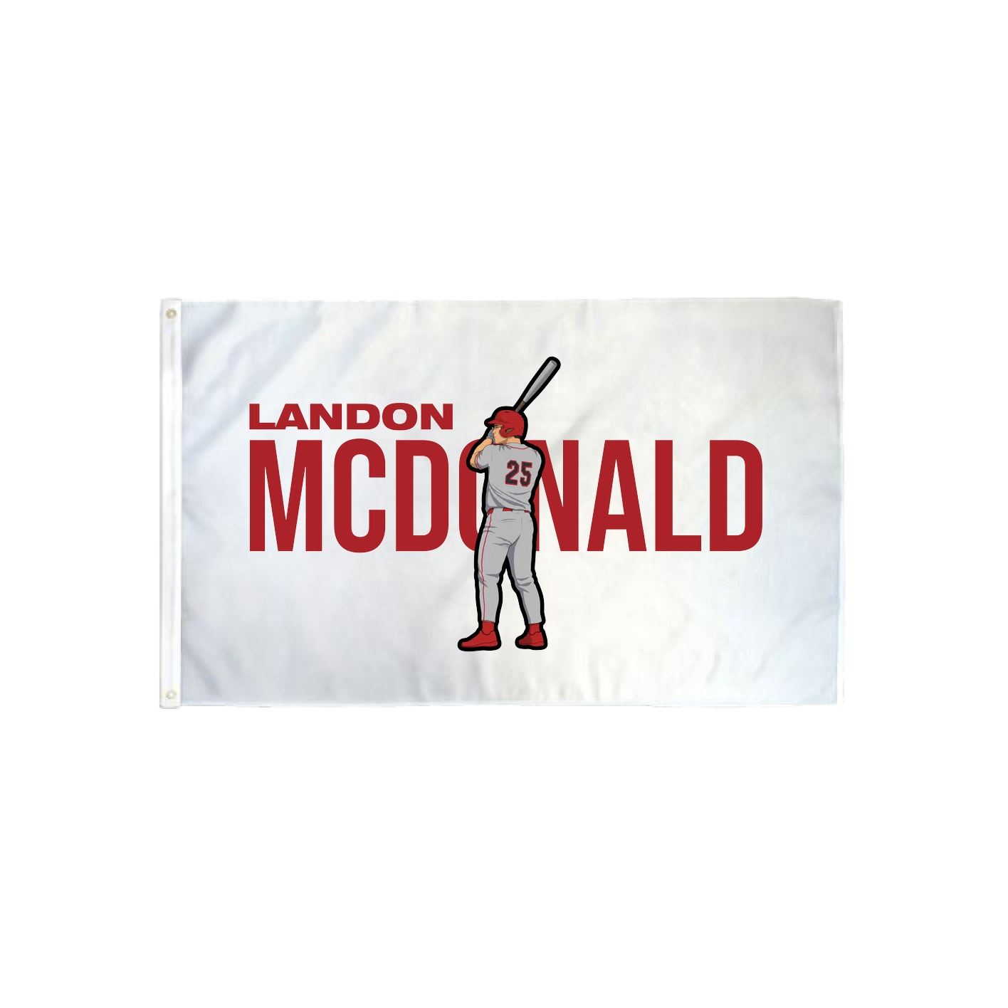 3x5 Flag — Player Name in Classic