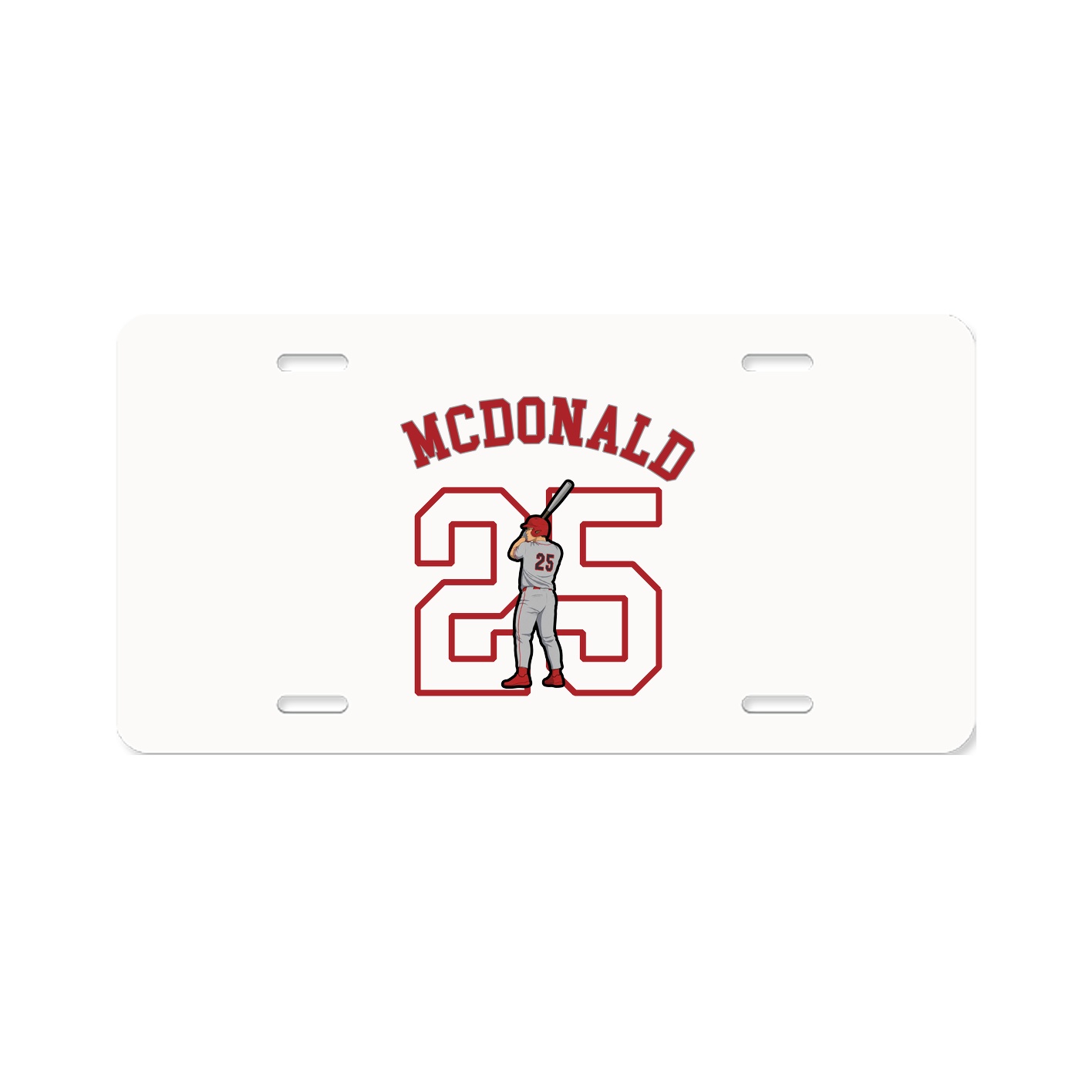 License Plate — Shirsey Arch in Classic