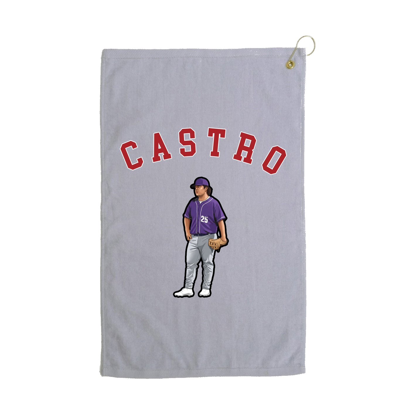 Golf Towel — Shirsey Arch in Grey