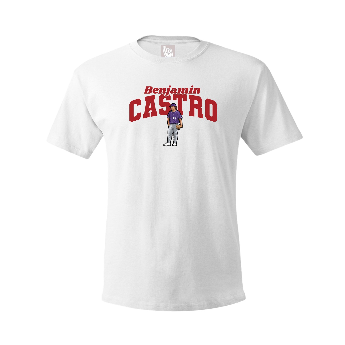 Tee — Signature Arch in White