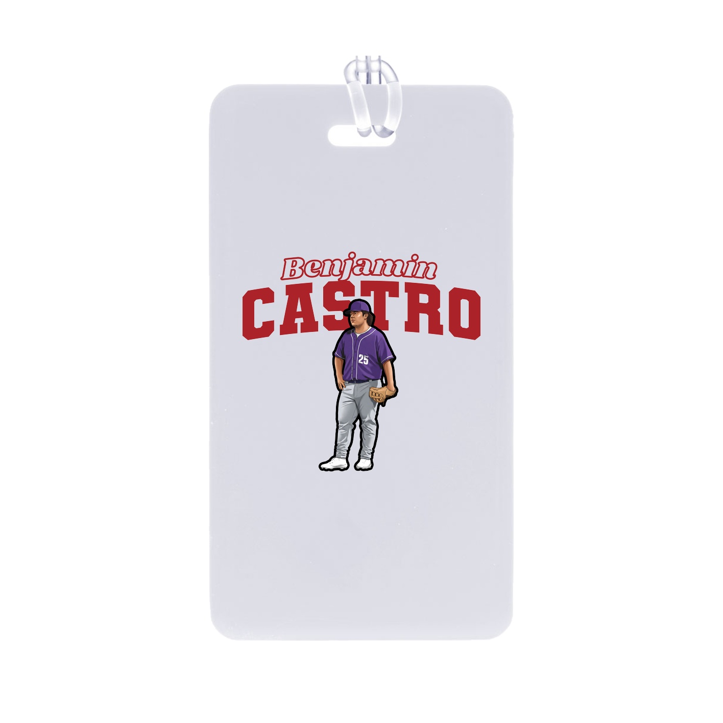 Bag Tag — Name Arch in Classic