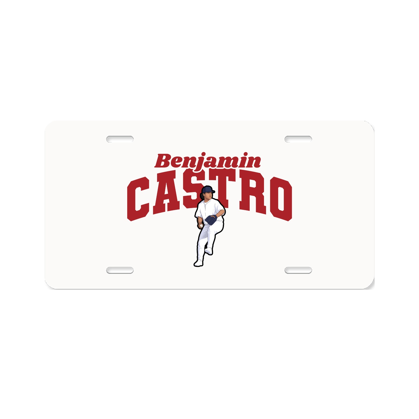 License Plate — Signature Arch in Classic