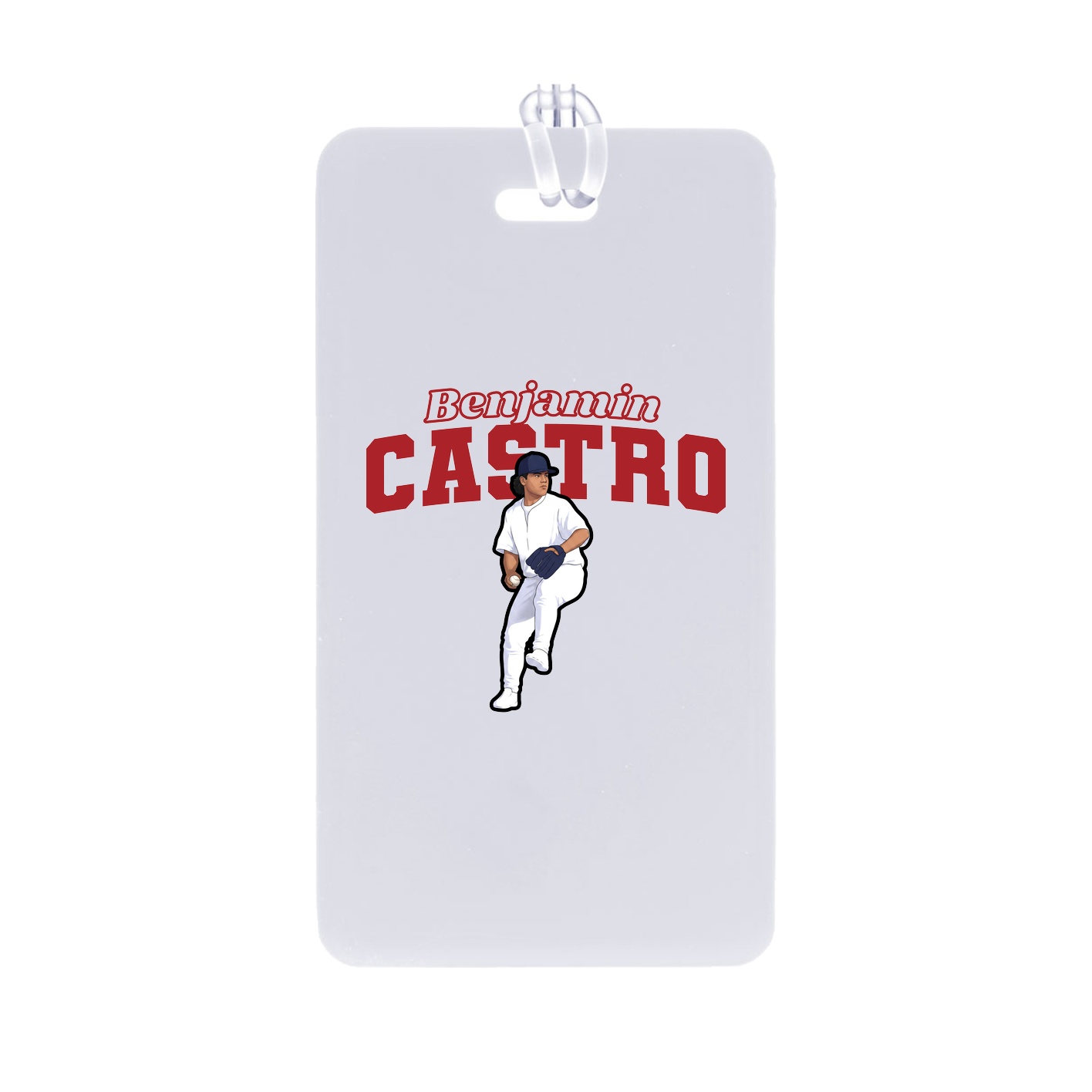 Bag Tag — Name Arch in Classic
