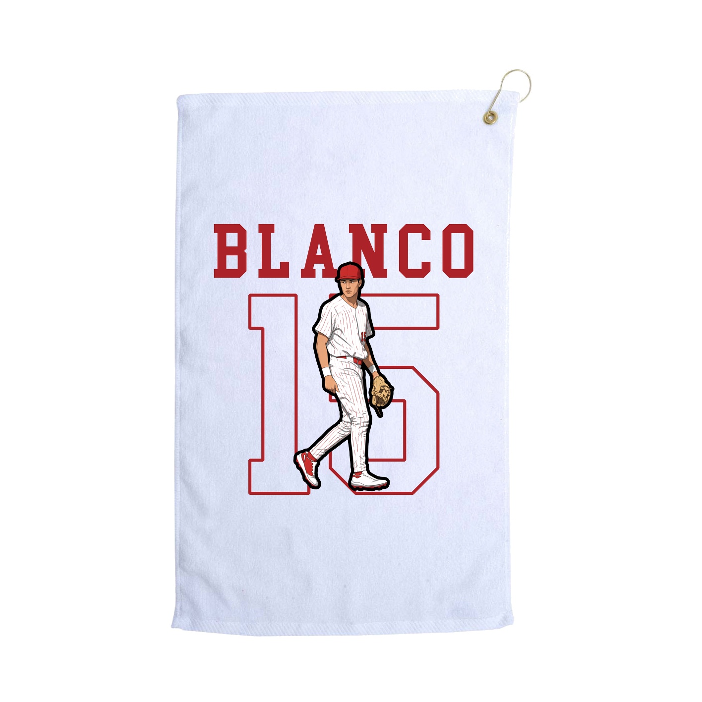 Golf Towel — Shirsey in White