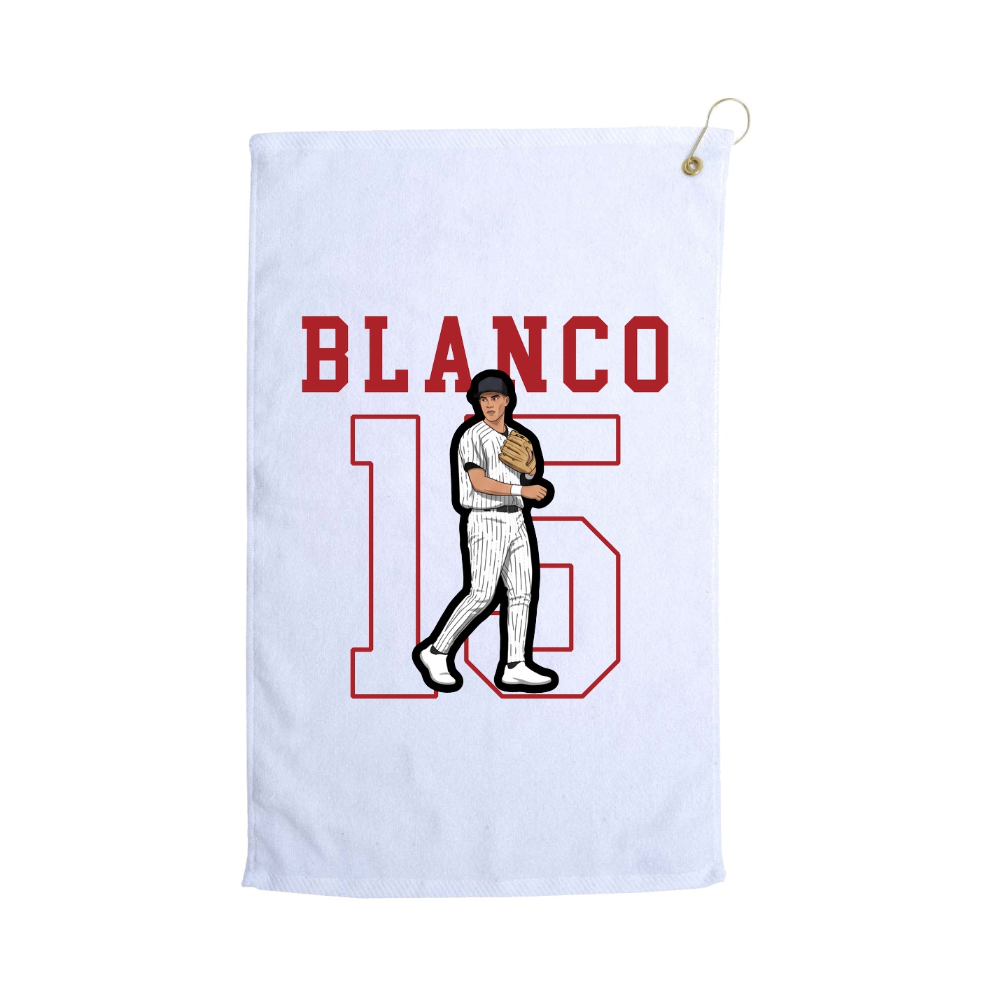 Golf Towel — Shirsey in White