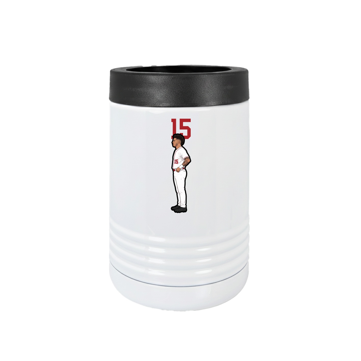 Beverage Holder — Number Top in White
