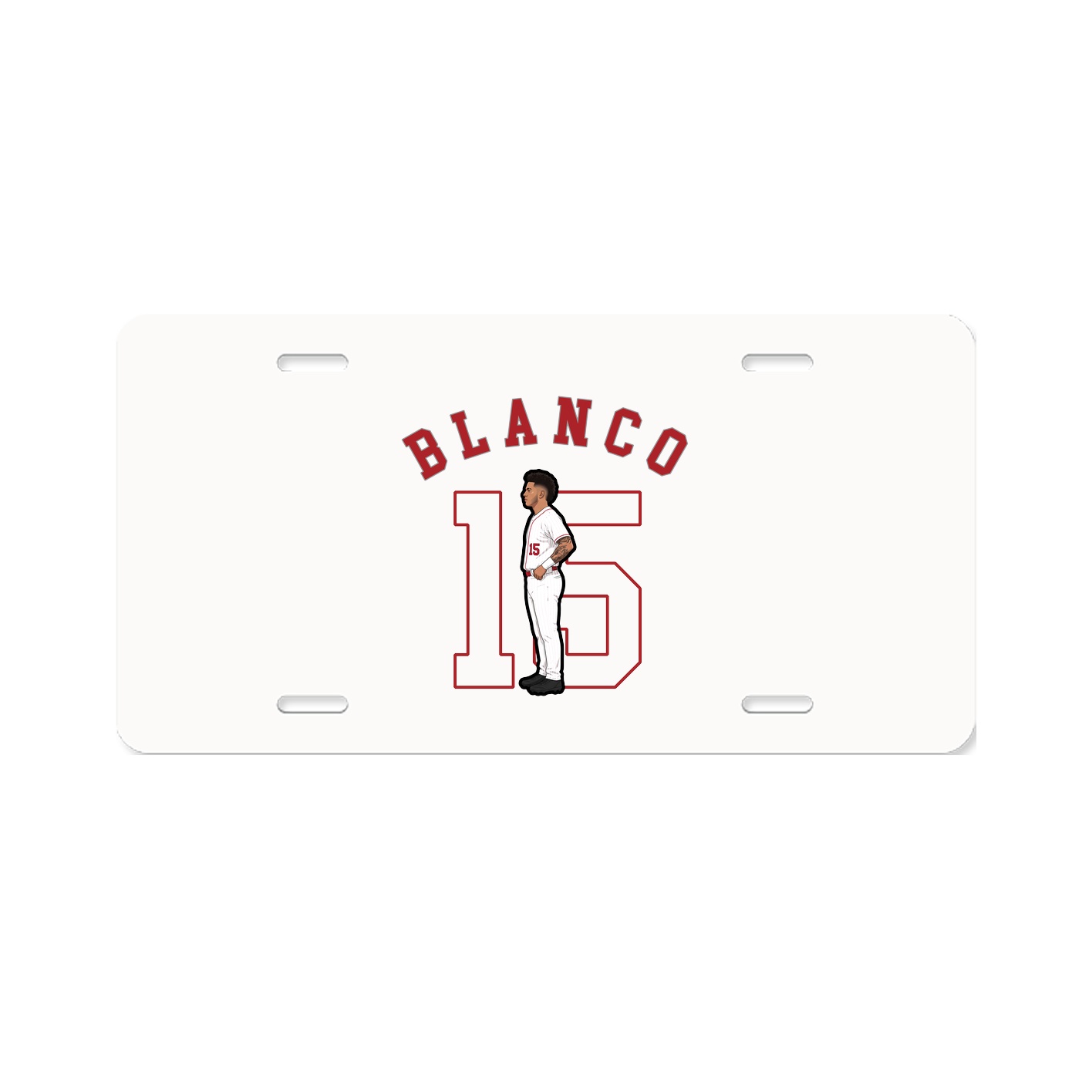 License Plate — Shirsey Arch in Classic