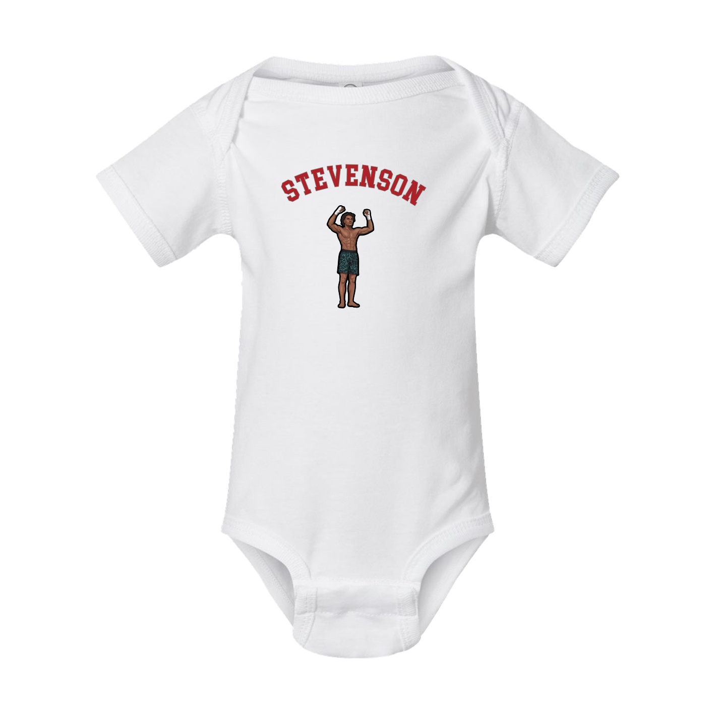 Baby Onesie — Shirsey Arch in White