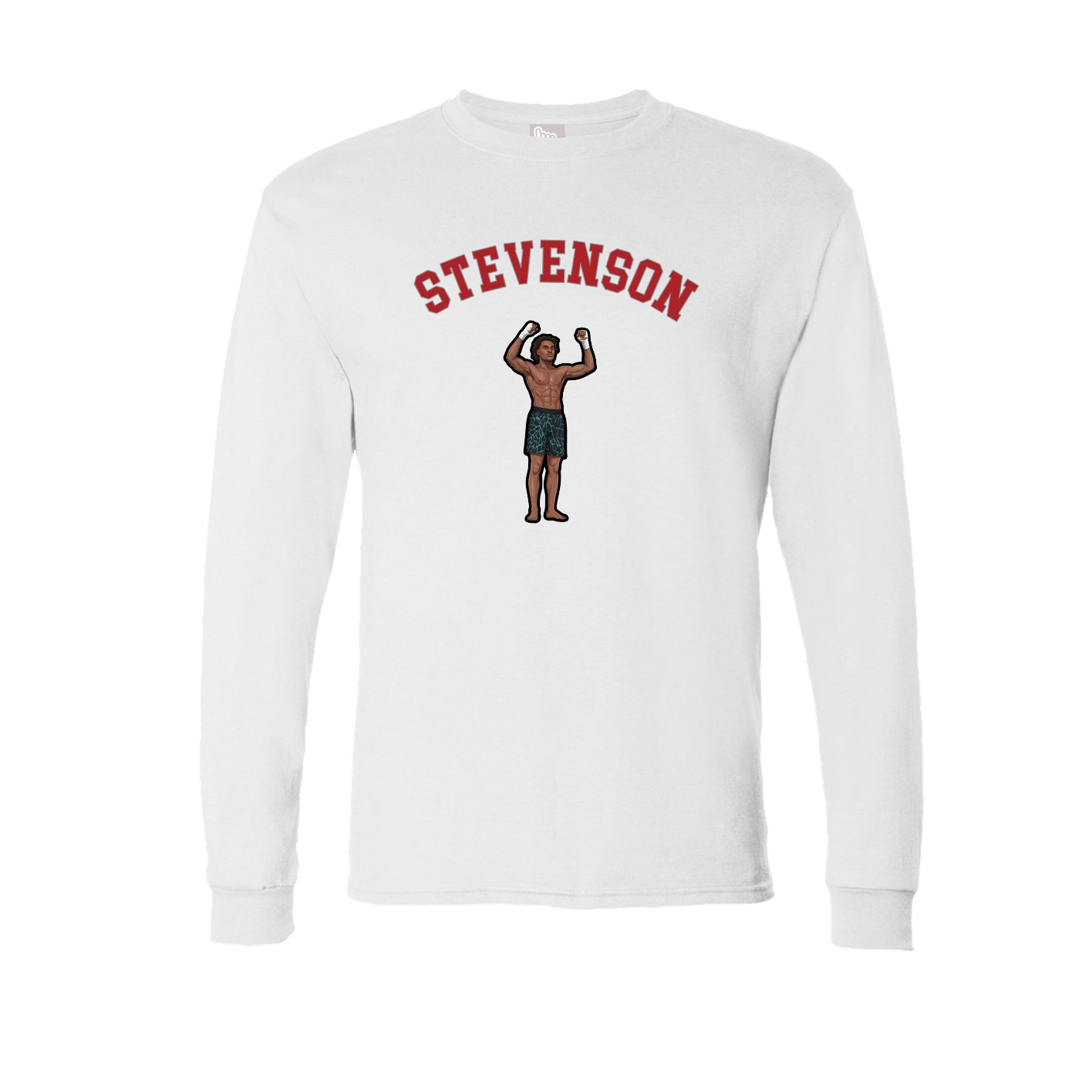 Long Sleeve Tee — Shirsey Arch in White