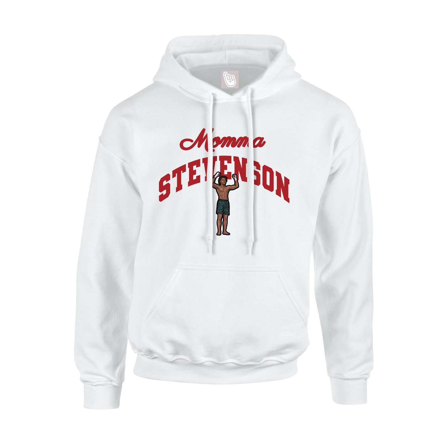 Hoodie — Mothers Day Arch in White