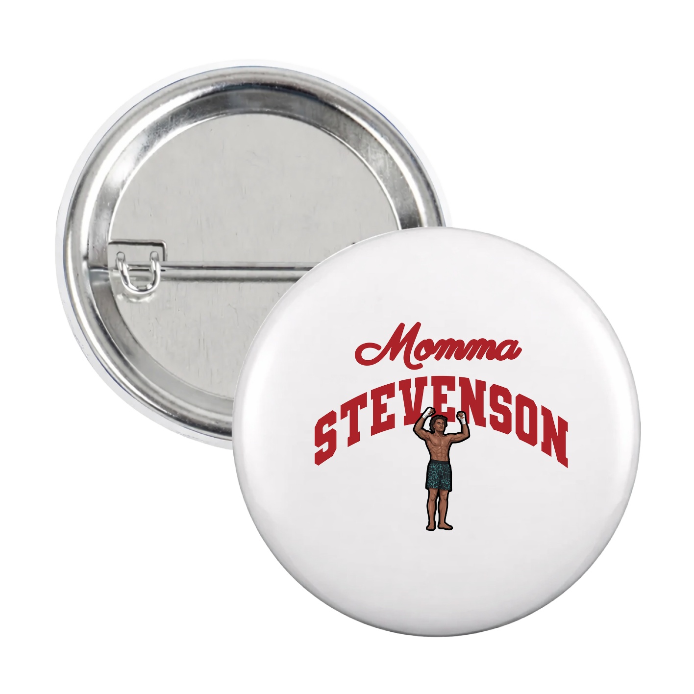 Game Day Button — Mothers Day Arch in White