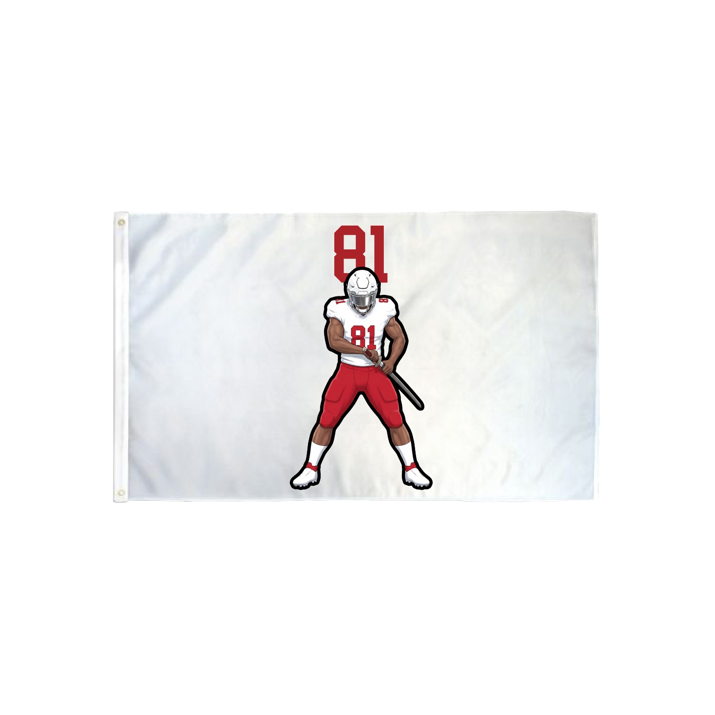 3x5 Flag — Number Top in Classic