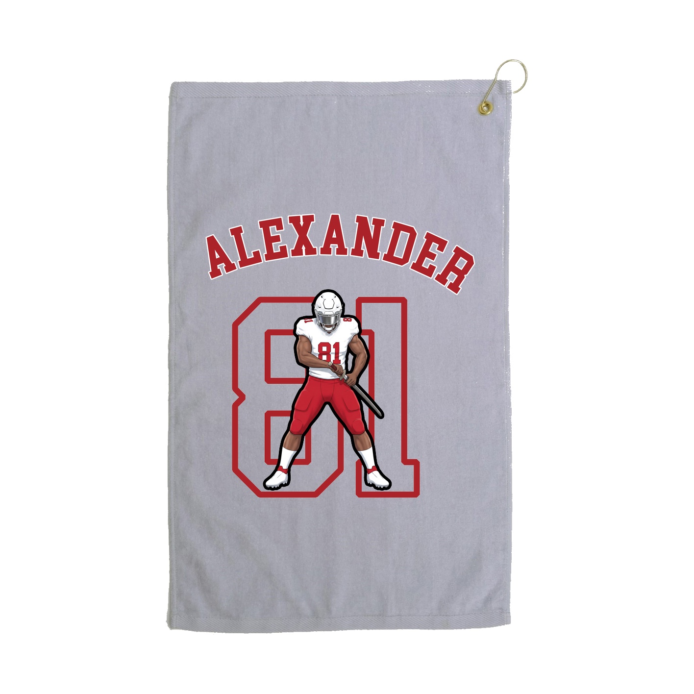 Golf Towel — Shirsey Arch in Grey