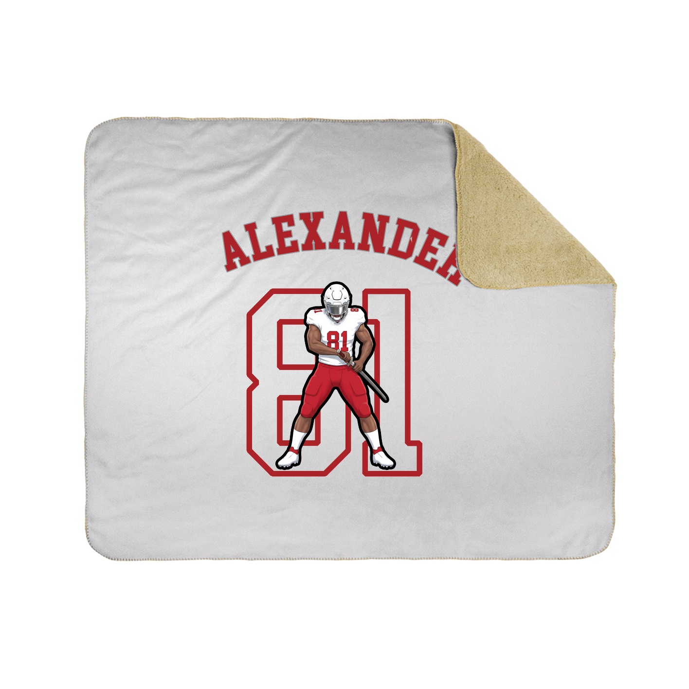 Throw Blanket — Shirsey Arch in White