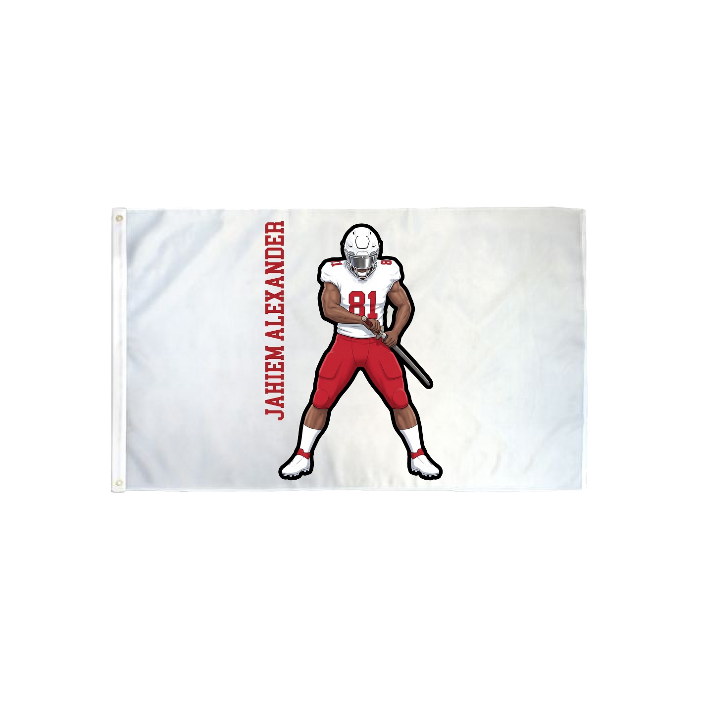 3x5 Flag — Name Vertical in Classic