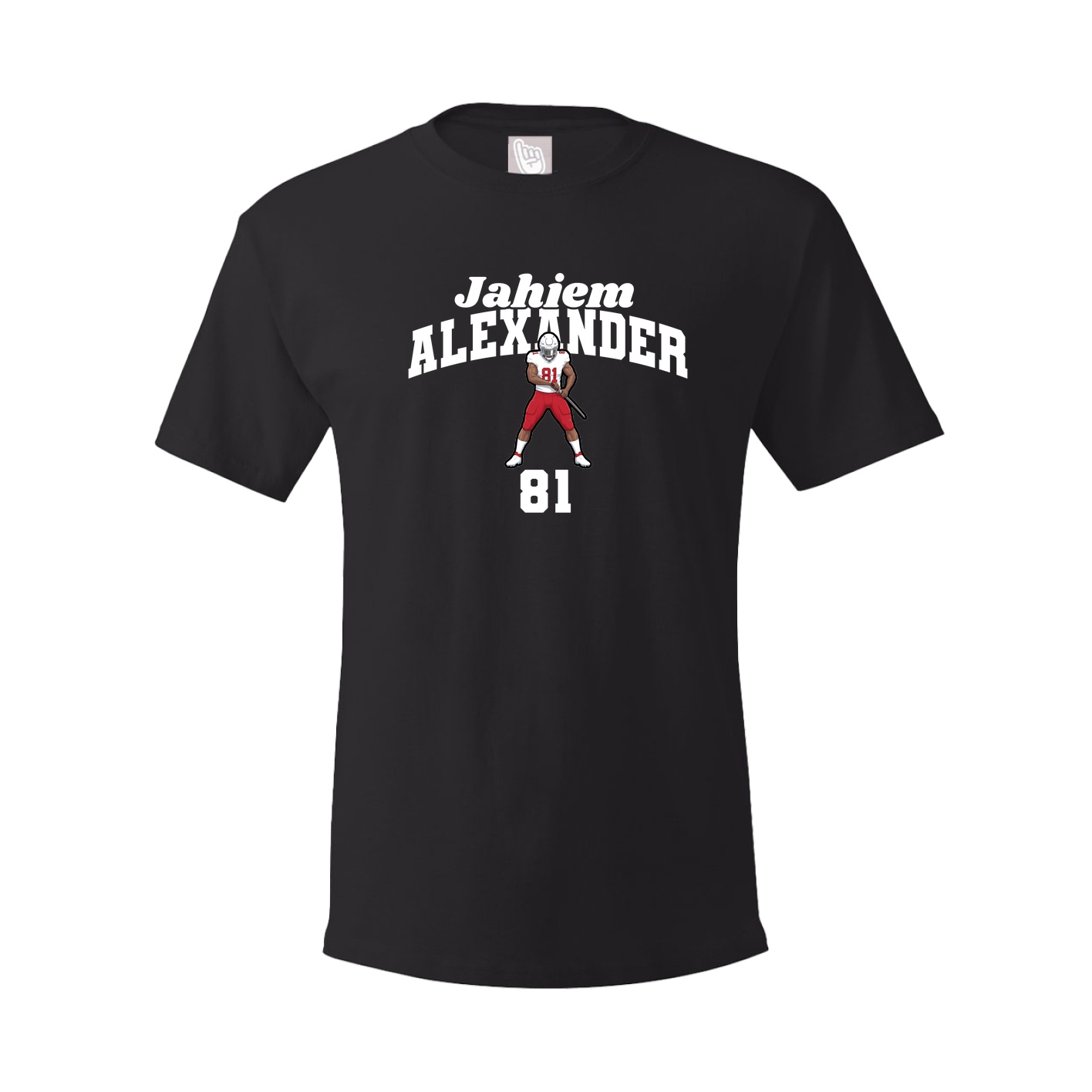 Youth Tee — Signature Arch in Black