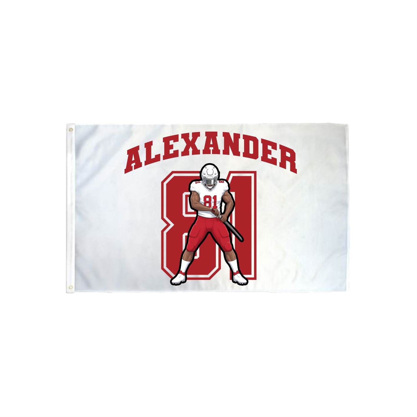 3x5 Flag — Number in Classic