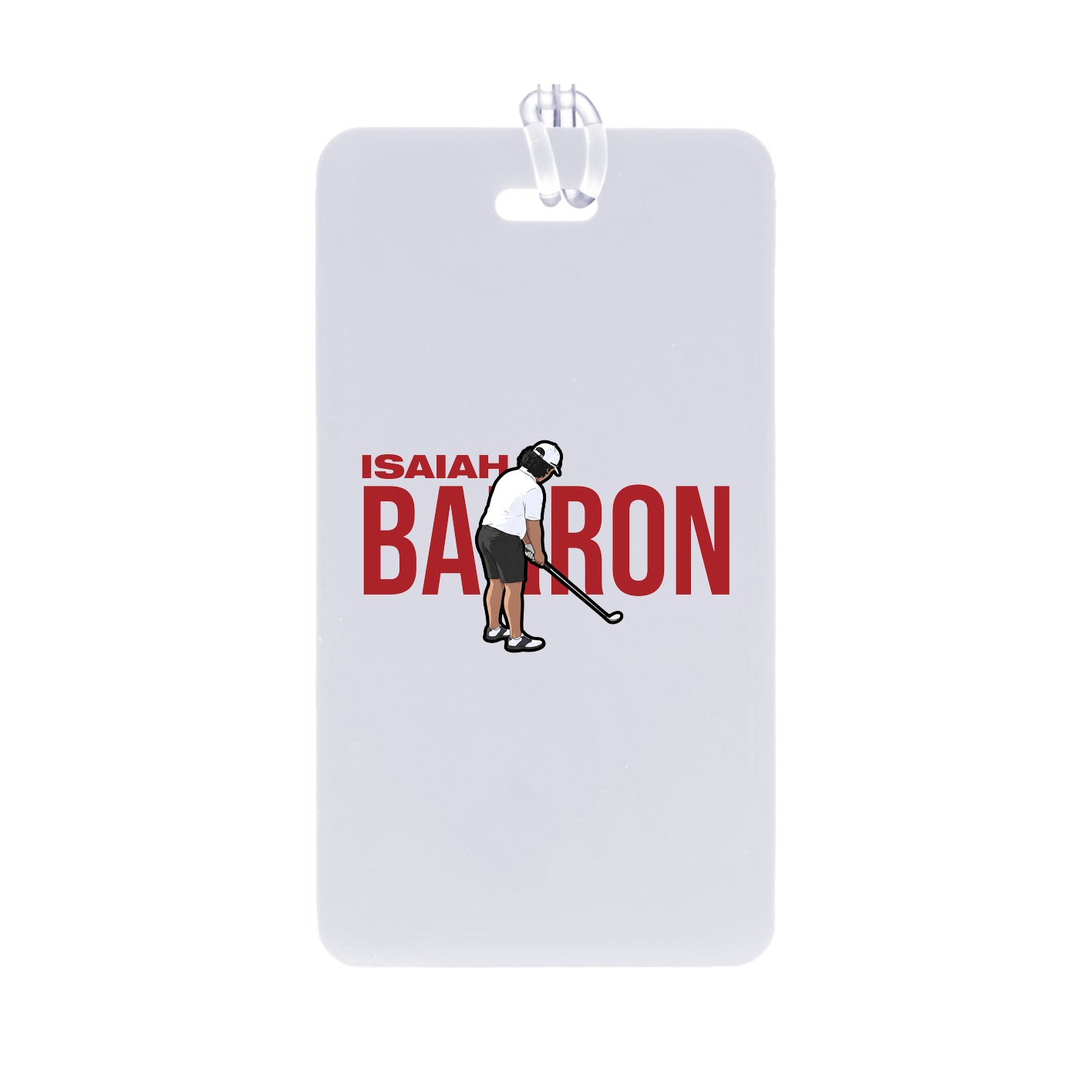 Bag Tag — Player Name in Classic