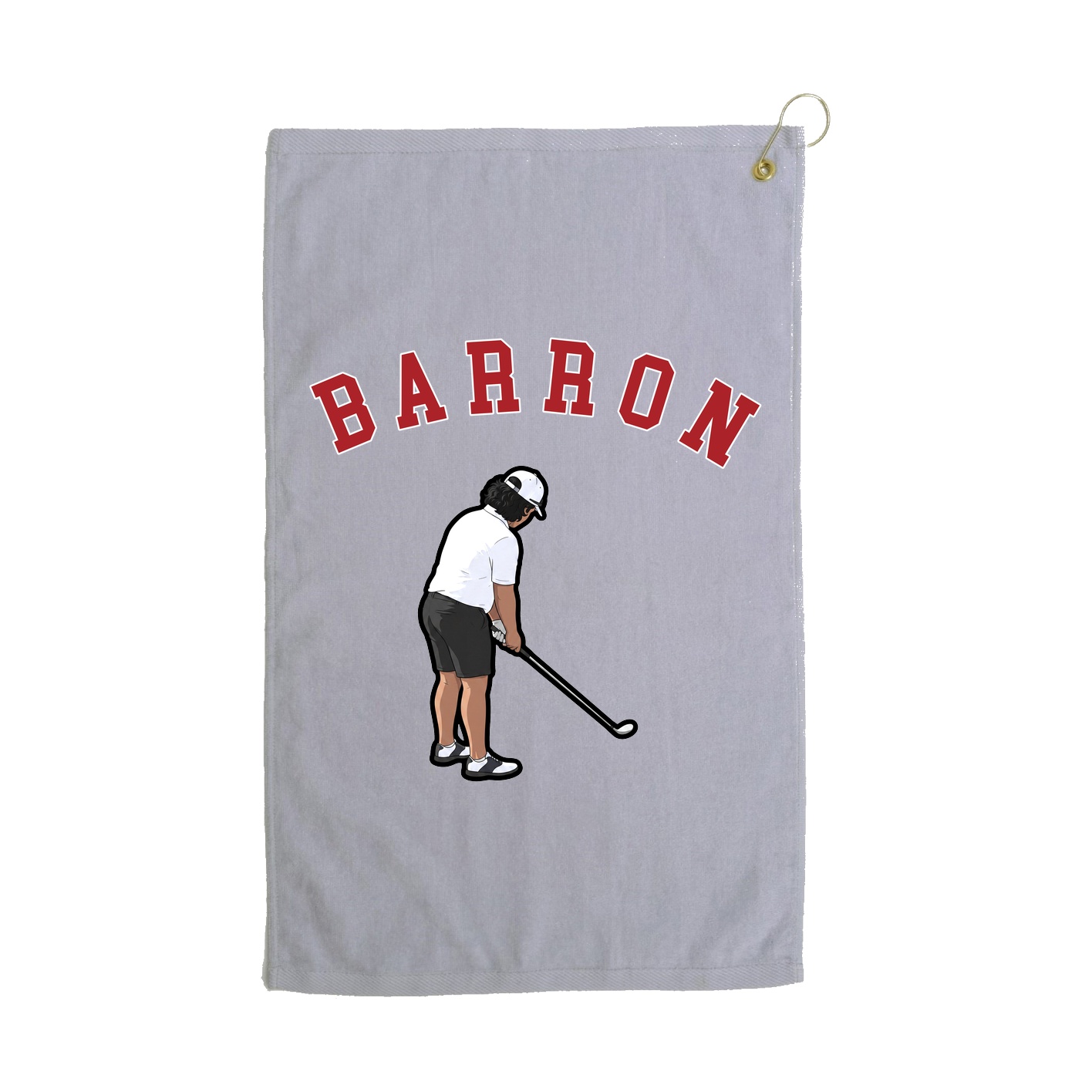 Golf Towel — Shirsey Arch in Grey