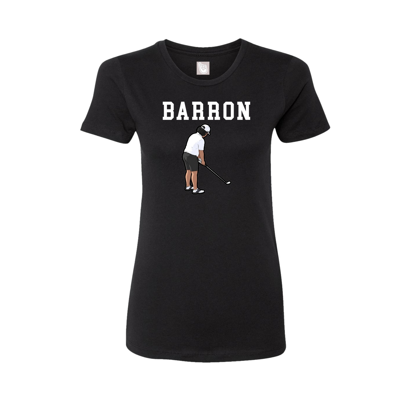 Fitted Women's Tee — Shirsey in Black