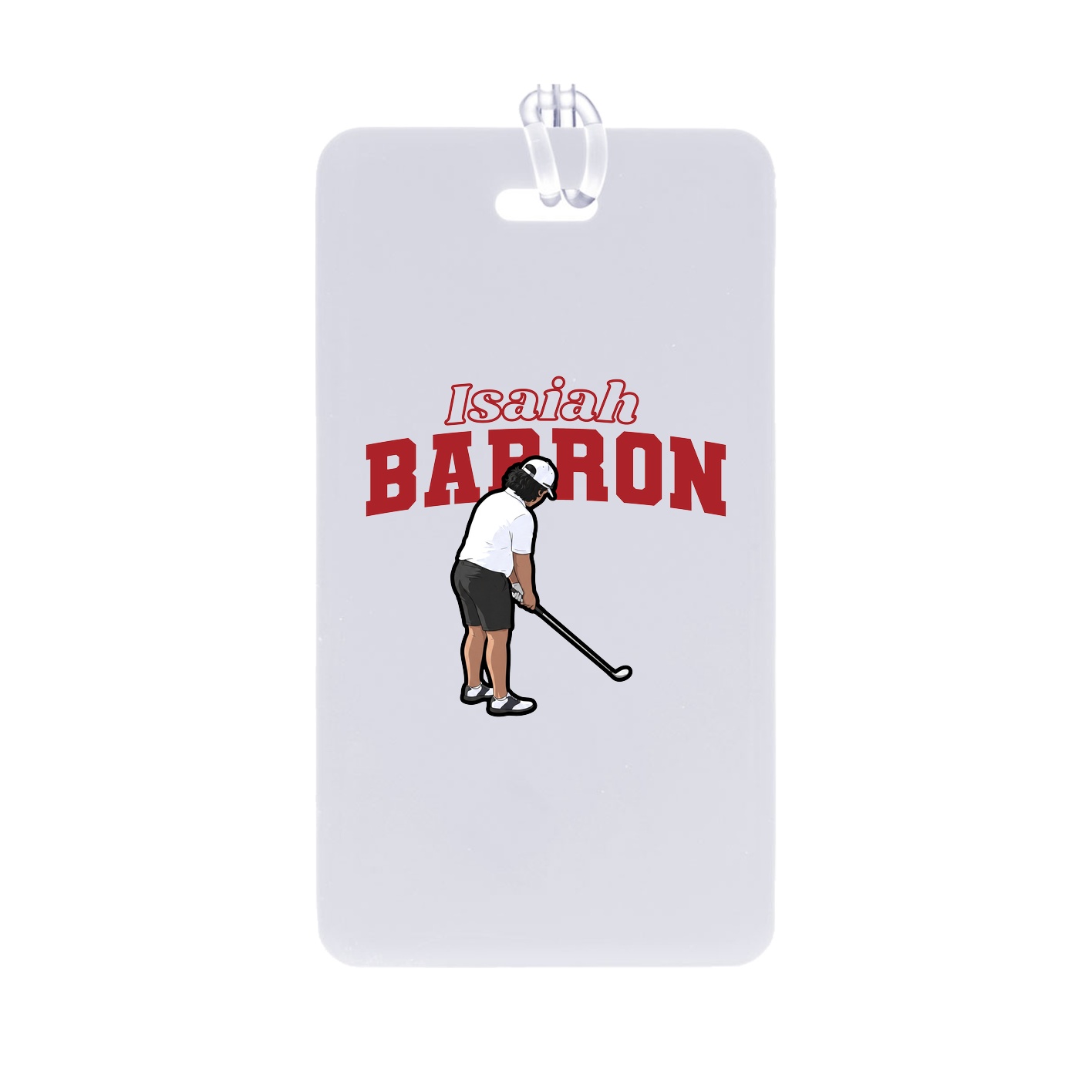 Bag Tag — Name Arch in Classic
